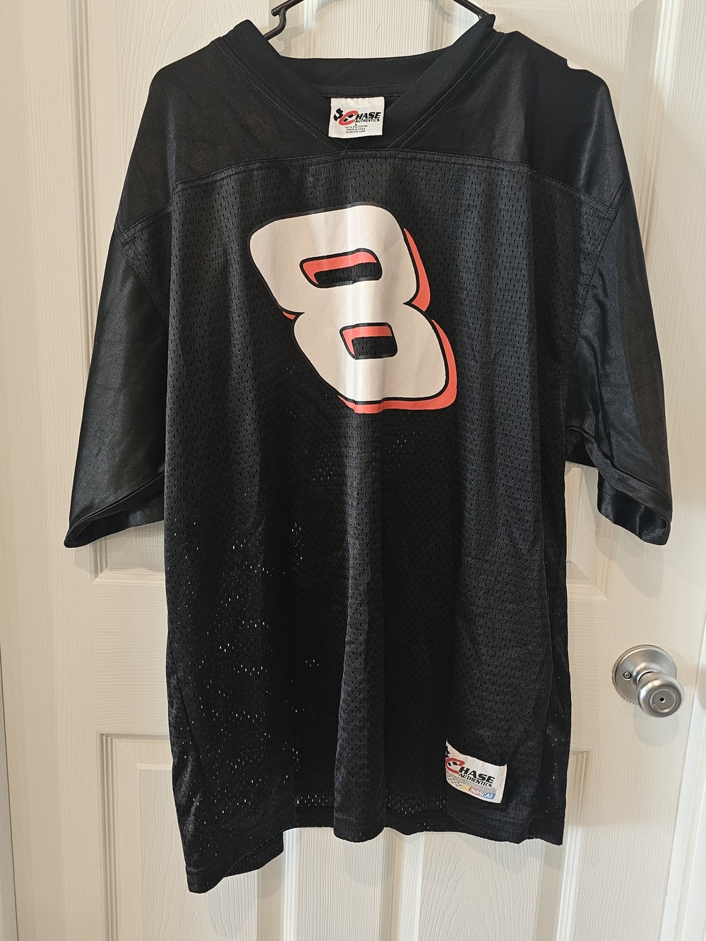 Chase Authentics Dale Earnhardt Jr. Vintage Nascar Black Jersey Size Large